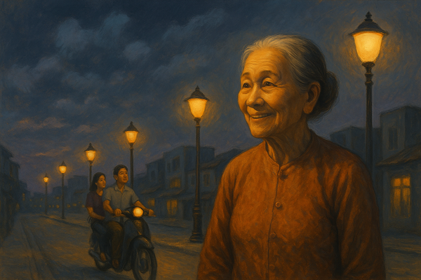 Đèn đường Sài Gòn - Ánh sáng chiếu vào tương lai.